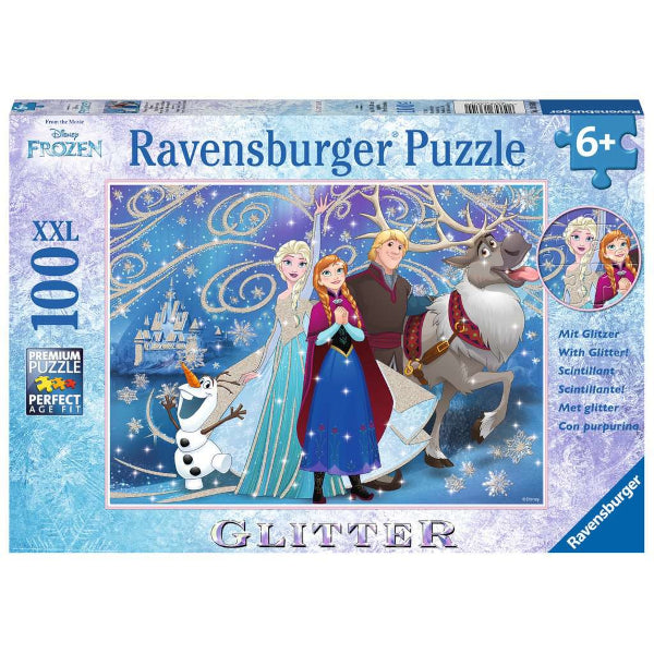 Puzzle 100p XXL - Neige étincelante / Disney La Reine des Neiges