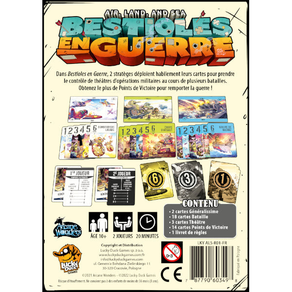 Air, Land and Sea: Bestioles en Guerre