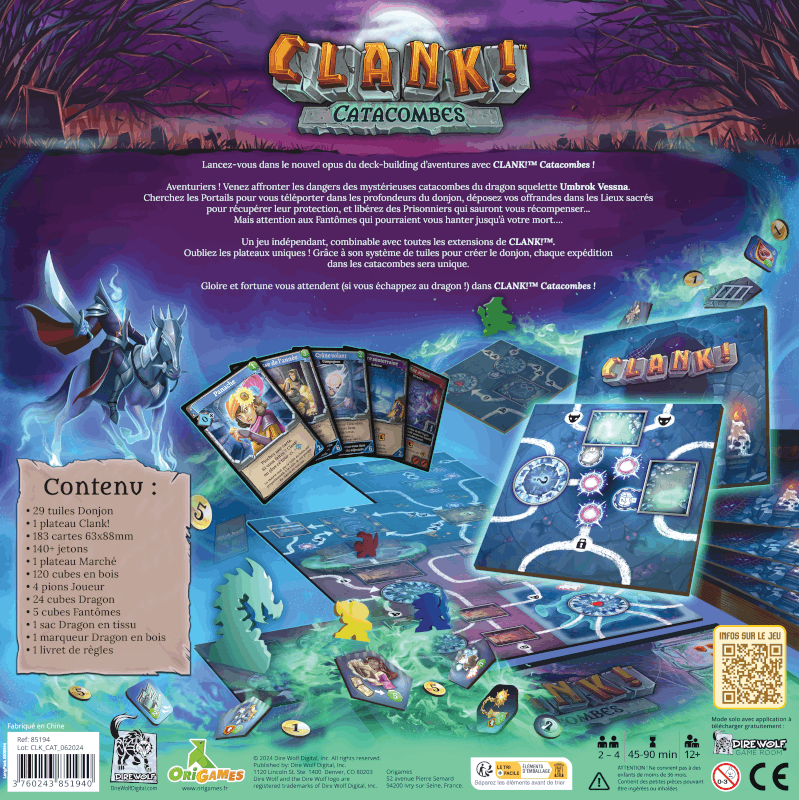 Clank!: Catacombes