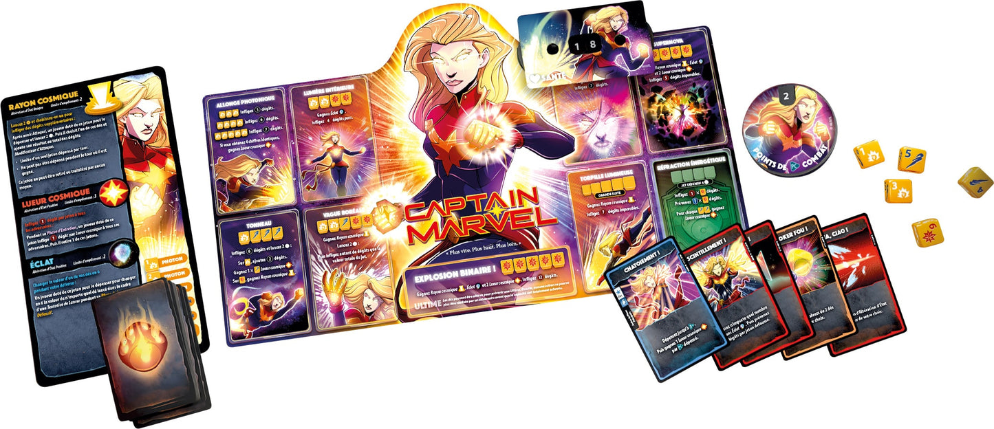 Marvel Dice Throne: Captain Marvel v. Black Panther v. Doctor Strange v. Black Widow