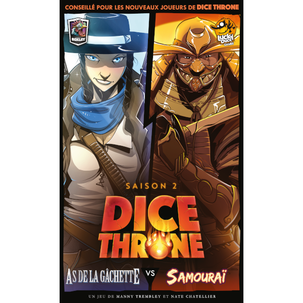 Dice Throne: Saison 2 - As de la Gâchette vs Samuraï