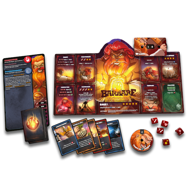 Dice Throne: Saison 1 - Barbare vs Elfe Lunaire