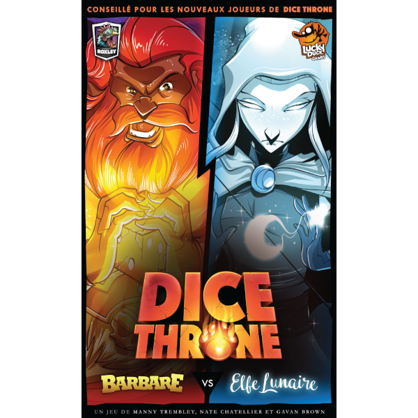 Dice Throne: Saison 1 - Barbare vs Elfe Lunaire