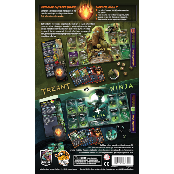 Dice Throne: Saison 1 - Treant vs Ninja