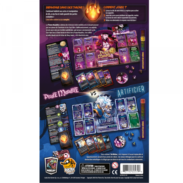 Dice Throne: Saison 2 - Pirate Maudite vs Artificier