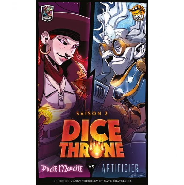 Dice Throne: Saison 2 - Pirate Maudite vs Artificier