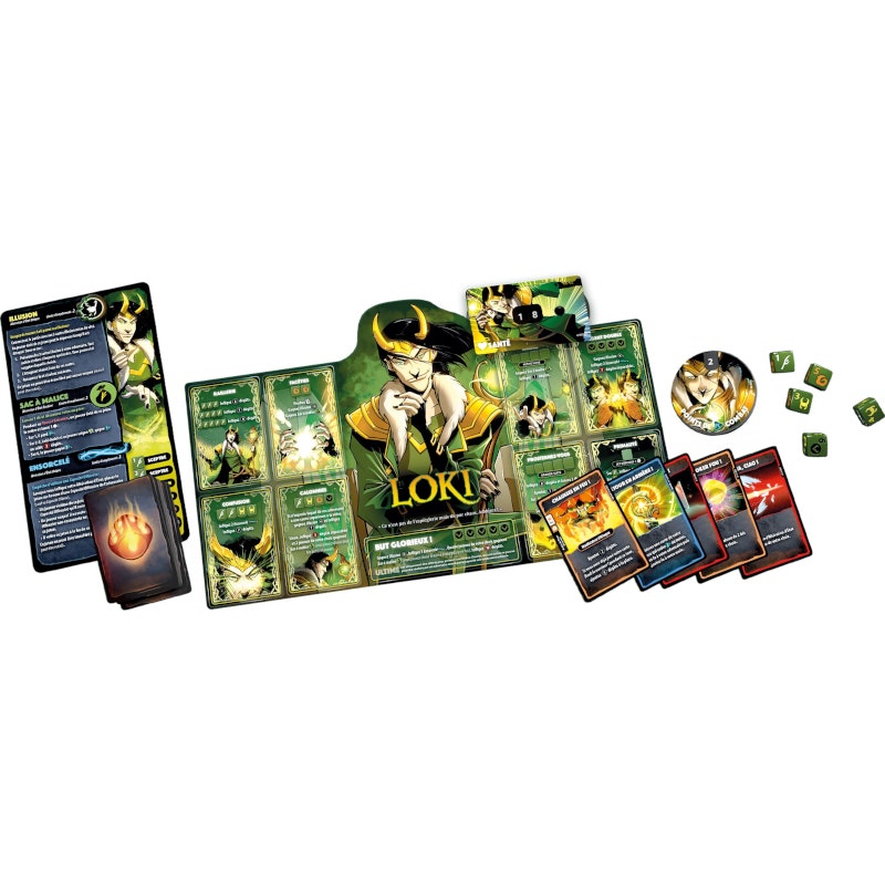 Marvel Dice Throne: Scarlet Witch v. Thor v. Loki v. Spider-Man