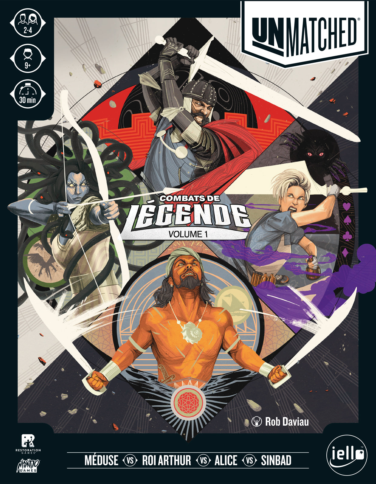 Unmatched: Combats de Légende Volume 1