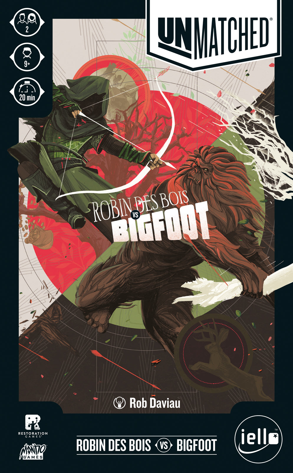 Unmatched: Robin des Bois vs Bigfoot
