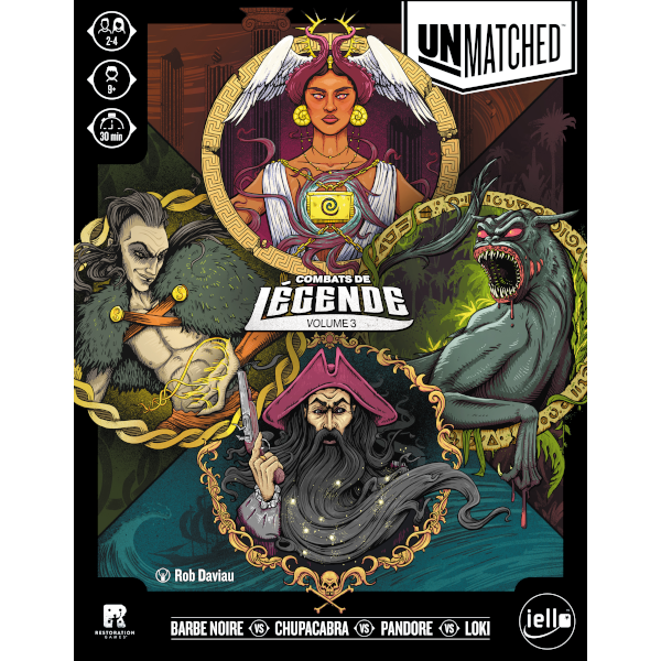 Unmatched: Combats de Légende Volume 3