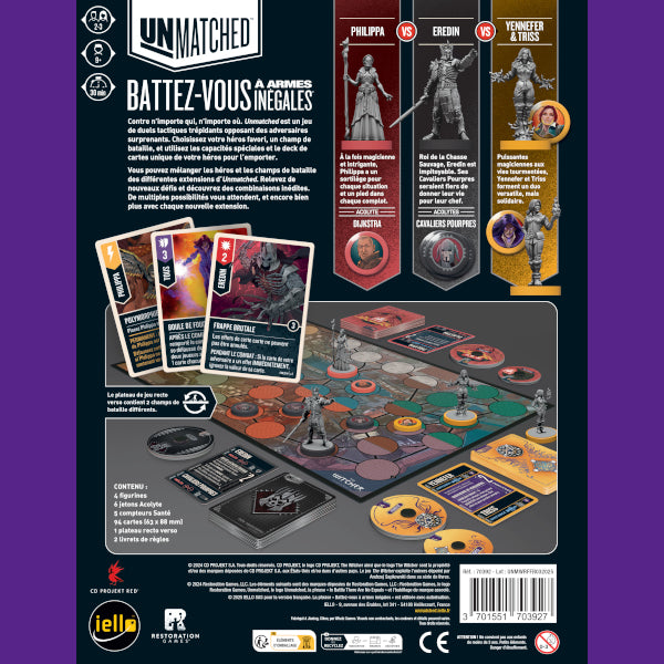 Unmatched: The Witcher - La Chute des Royaumes