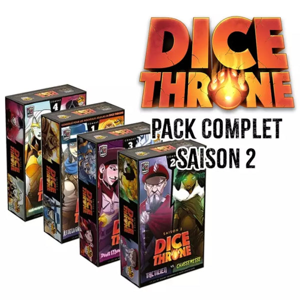 Dice Throne: Saison 2 - L'intégrale (Bundle)