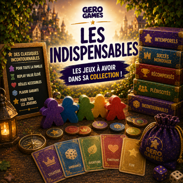 Les Jeux indispensables à sa ludothèque