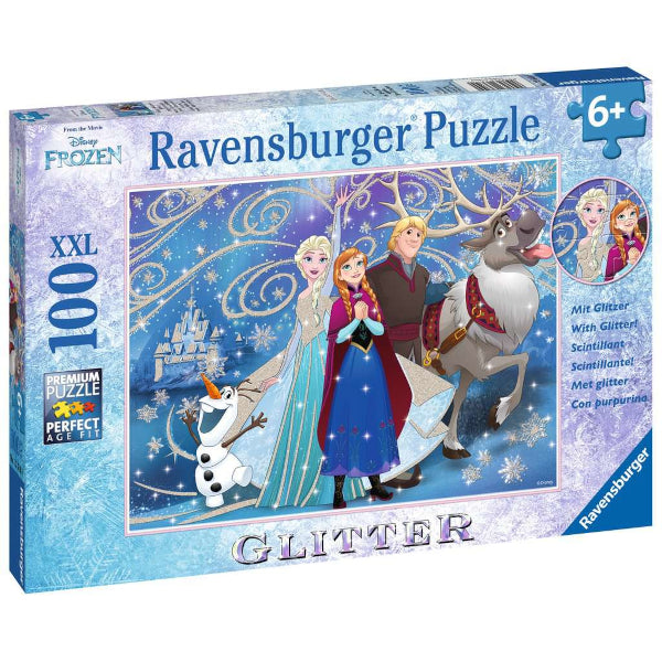Puzzle 100p XXL - Neige étincelante / Disney La Reine des Neiges