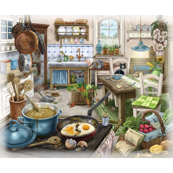 Exit Escape Puzzle 1 - 99p - La cuisine du manoir