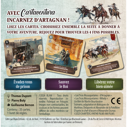 Cartaventura: Les Trois Mousquetaires - Au Nom du Roi