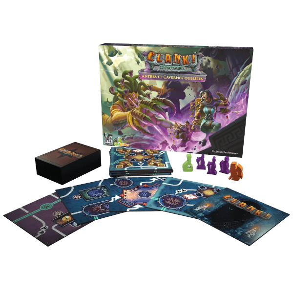 Clank! Catacombes: Antres et Cavernes oubliées (extension)