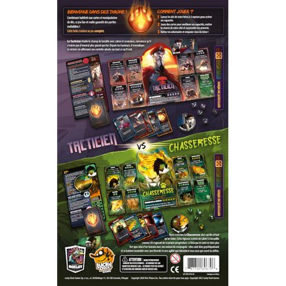 Dice Throne: Saison 2 - Tacticien vs Chasseresse