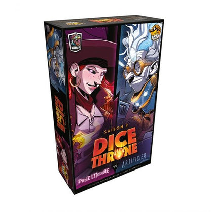 Dice Throne: Saison 2 - Pirate Maudite vs Artificier