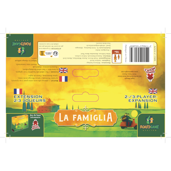 La Famiglia - Extension 2/3 joueurs (Extension)