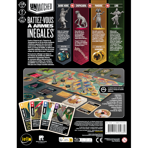 Unmatched: Combats de Légende Volume 3